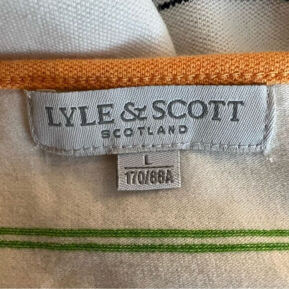 Lyle & Scott Scotland Stripe Belted Golf Dress - Picture 11 of 12